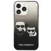 Karl Lagerfeld KLHCP13LTGKCK iPhone 13 Pro tok fekete Gradient Ikonik Karl & Choupette - 3