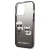 Karl Lagerfeld KLHCP13LTGKCK iPhone 13 Pro tok fekete Gradient Ikonik Karl & Choupette - 6
