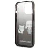 Karl Lagerfeld KLHCP13LTGKCK iPhone 13 Pro tok fekete Gradient Ikonik Karl & Choupette - 7