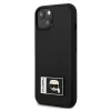 Karl Lagerfeld KLHCP13M3DKPK iPhone 13 6,1" fekete tok Ikonik Patch