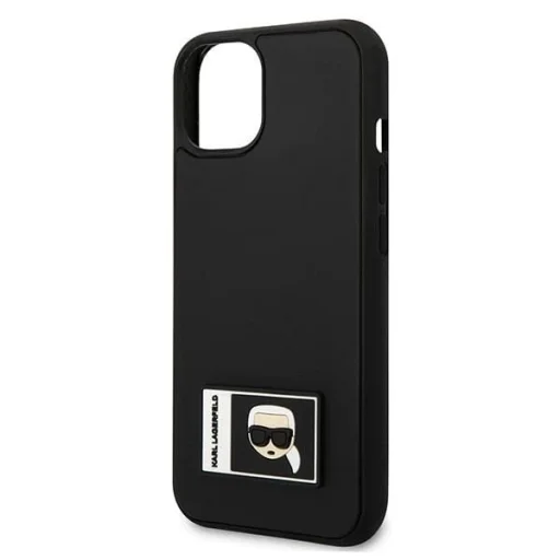 Karl Lagerfeld KLHCP13M3DKPK iPhone 13 6,1" fekete tok Ikonik Patch - 6