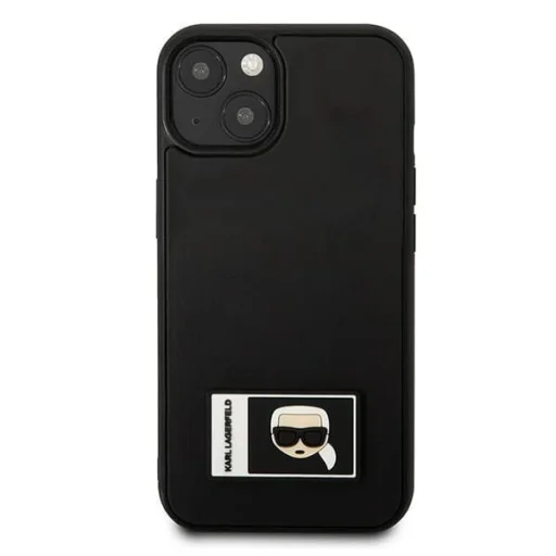 Karl Lagerfeld KLHCP13M3DKPK iPhone 13 6,1" fekete tok Ikonik Patch - 3