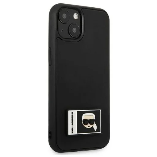 Karl Lagerfeld KLHCP13M3DKPK iPhone 13 6,1" fekete tok Ikonik Patch - 4