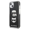 Karl Lagerfeld KLHCP13MTPE2TK iPhone 13 6,1" tok fekete Karl&Choupette Head - 2