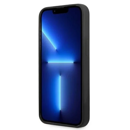 Karl Lagerfeld KLHCP13LSLMP1K iPhone 13 Pro tok fekete Silicone Plaque - 5