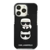 Karl Lagerfeld KLHCP13XTPE2TK iPhone 13 Pro Max 6,7" hardcase fekete Karl&Choupette Head tok thumbnail