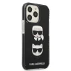 Karl Lagerfeld KLHCP13XTPE2TK iPhone 13 Pro Max 6,7" hardcase fekete Karl&Choupette Head tok thumbnail