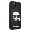 Karl Lagerfeld KLHCP14MKH3DBK iPhone 14 Plus 6.7" fekete / fekete keménytok 3D Rubber Karl's Head tok - 4