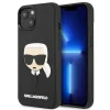 Karl Lagerfeld KLHCP14MKH3DBK iPhone 14 Plus 6.7" fekete / fekete keménytok 3D Rubber Karl's Head tok