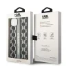 Karl Lagerfeld KLHCP14MPGKLSKG iPhone 14 Plus 6.7 "hardcase szürke / szürke Monogram Stripe tok thumbnail