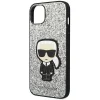 Karl Lagerfeld KLHCP14MGFKPG iPhone 14 Plus 6.7" kemény tok ezüst / ezüst Glitter Flakes Ikonik tok thumbnail
