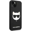 Karl Lagerfeld KLHMP14MSLCHBK iPhone 14 Plus 6.7" fekete szilikon Choupette Head Magsafe tok thumbnail