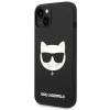 Karl Lagerfeld KLHMP14MSLCHBK iPhone 14 Plus 6.7" fekete szilikon Choupette Head Magsafe tok thumbnail