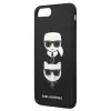 Karl Lagerfeld Saffiano Karl&Choupette Head tok iPhone 7 Plus / iPhone 8 Plus - fekete thumbnail