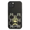 Karl Lagerfeld Karlimals Cardslot tok iPhone 13-hoz - fekete thumbnail