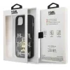 Karl Lagerfeld Karlimals Cardslot tok iPhone 13-hoz - fekete thumbnail