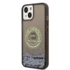 Karl Lagerfeld Liquid Glitter RSG tok iPhone 14 - fekete thumbnail