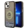 Karl Lagerfeld Liquid Glitter RSG tok iPhone 14 - fekete thumbnail