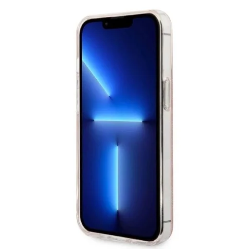 Set Guess GUBPP13LH4EACSP tok + töltő iPhone 13 Pro rózsaszín/kemény tok 4G Print MagSafe - 5
