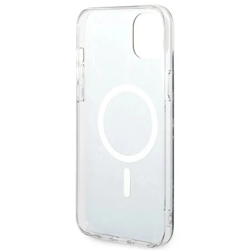 Guess GUBPP14MHMEACSK tok + töltő iPhone 14 Plus 6.7" fekete/fekete kemény tok Marble MagSafe - 7