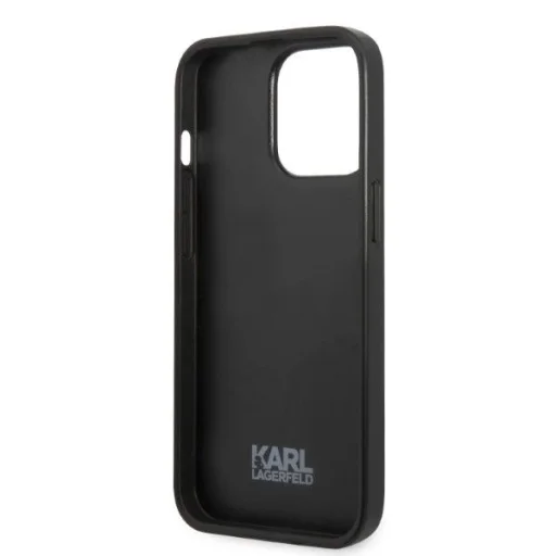 Karl Lagerfeld KLHCP13XPMNIKBL iPhone 13 Pro Max 6.7" keménytok kék/kék Monogram Ikonik Patch - 7