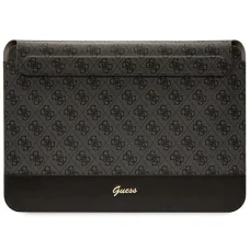 Guess 4G Stripe Metal Logo laptop táska 14" - fekete