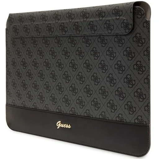 Guess 4G Stripe Metal Logo laptop táska 14" - fekete - 2