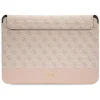 Guess 4G Stripe Metal Logo tok 14" laptophoz - rózsaszín