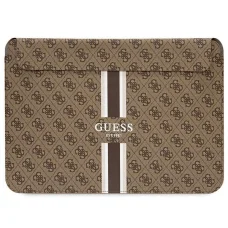 Guess 4G Printed Stripes laptop táska 14" - barna