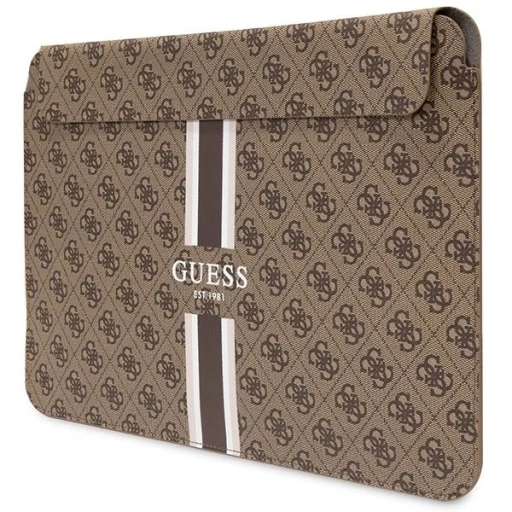 Guess 4G Printed Stripes laptop táska 14" - barna - 2