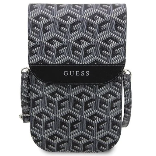 Guess Kézitáska GUWBHGCFSEK fekete/fekete GCube Stripe - 2