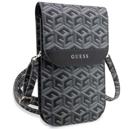 Guess Kézitáska GUWBHGCFSEK fekete/fekete GCube Stripe - 3