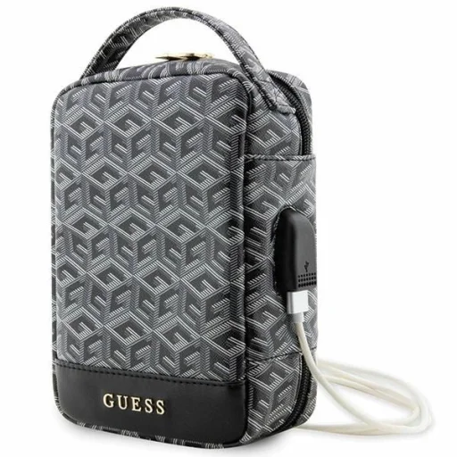 Guess Táska GUHBHGCFSEK Organizer fekete/fekete GCube Stripe - 1