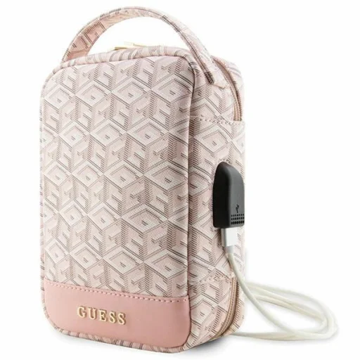 Guess Bag GUHBHGCFSEP Organizer pink/pink GCube Stripe - 1