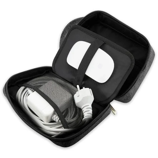 Guess Bag GUHBP4RPSK Organizer fekete/fekete 4G Nyomtatott Csíkok - 4