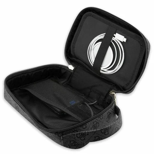 Guess Bag GUHBP4RPSK Organizer fekete/fekete 4G Nyomtatott Csíkok - 5