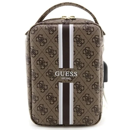 Guess Bag GUHBP4RPSW Organizer barna/barna 4G Printed Stripes - 2