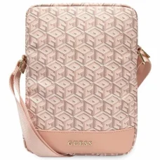 Guess Bag GUTB10HGCFSEP 10" rózsaszín/rózsaszín GCube Stripe Tablet tok