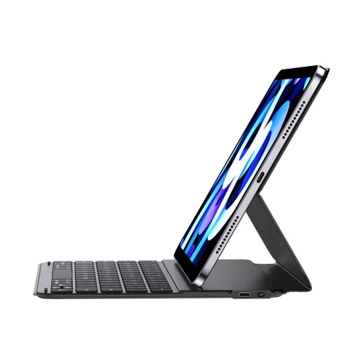 Baseus Brilliance Series tok iPad Air 4/5 10.9'' iPad Pro 11'' (2018/2020/2021/2022) + USB-C kábel - fekete - 3