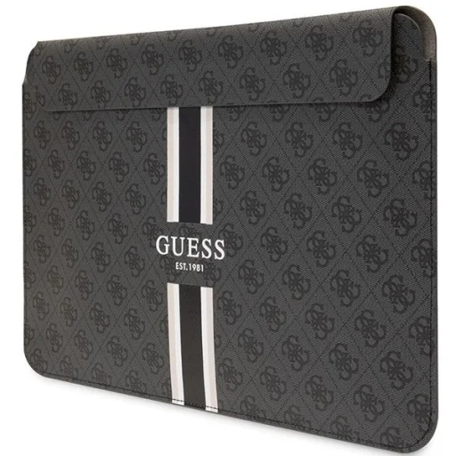 Guess 4G Printed Stripes laptop tok 16"-os méretben - fekete - 2