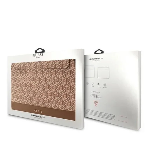 Guess GCube Stripes tok 16"-os laptophoz - barna - 4