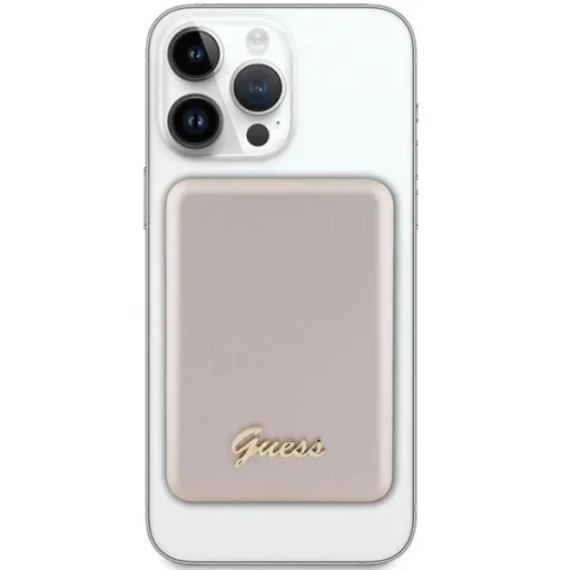 Guess MagSafe Metal Script Logo indukciós powerbank 15W 5000mAh - arany - 2
