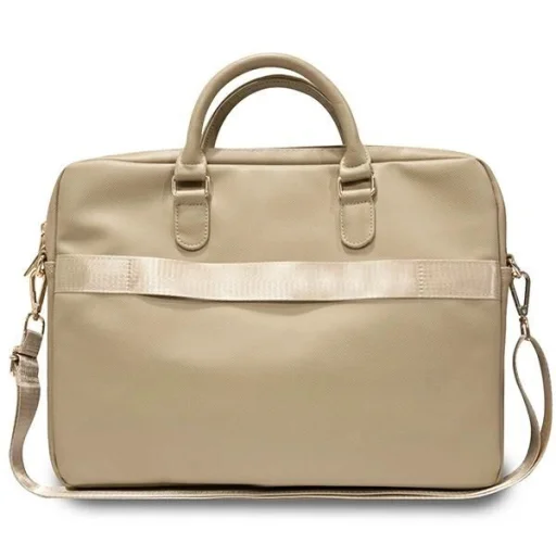 Guess Triangle 4G laptop táska 16" - arany - 3