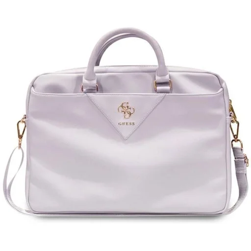 Guess Triangle 4G laptop táska 16"-os laptophoz - lila - 1