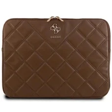 Guess Quilted 4G laptop tok 14" - barna