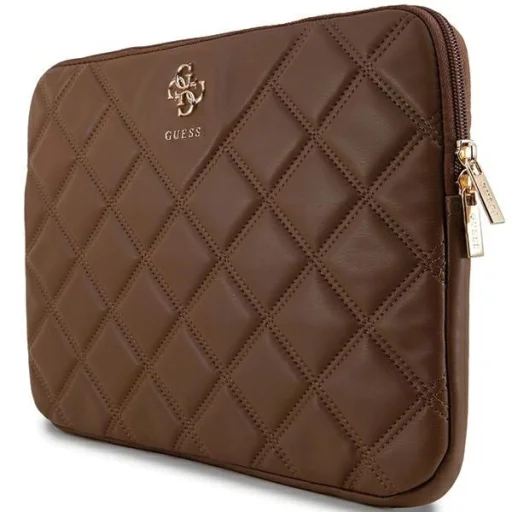 Guess Quilted 4G laptop tok 14" - barna - 2