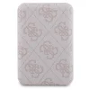 Guess 4G Metal Logo tok készlet iPhone 15-höz + 5000mAh MagSafe power bank - rózsaszín - 9