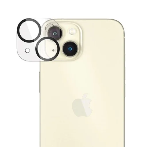 PanzerGlass Privacy Bundle 3in1 átlátszó tok + privacy üvegfólia + kamera lencsevédő iPhone 15-höz - 2
