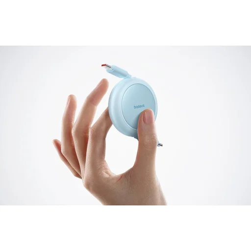 Baseus Free2Pull Mini USB-C to USB-C 60W USB kábel, 1m (kék) - 8