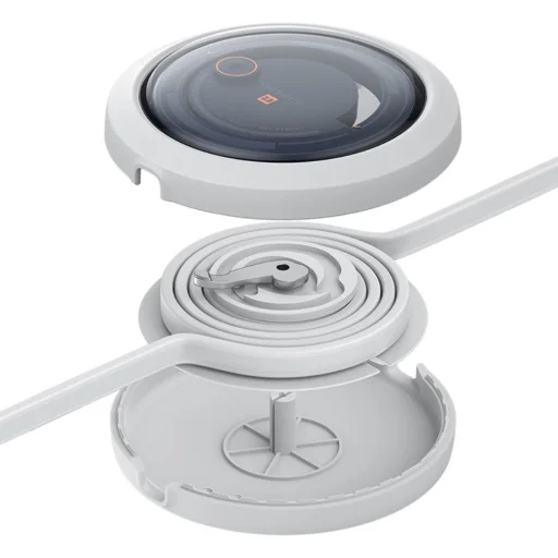 Baseus Free2Draw Gyors Töltőkábel 3 az 1-ben, USB to micro USB + USB-C + Lightning, 3.5A, 1.1m (fehér) - 4